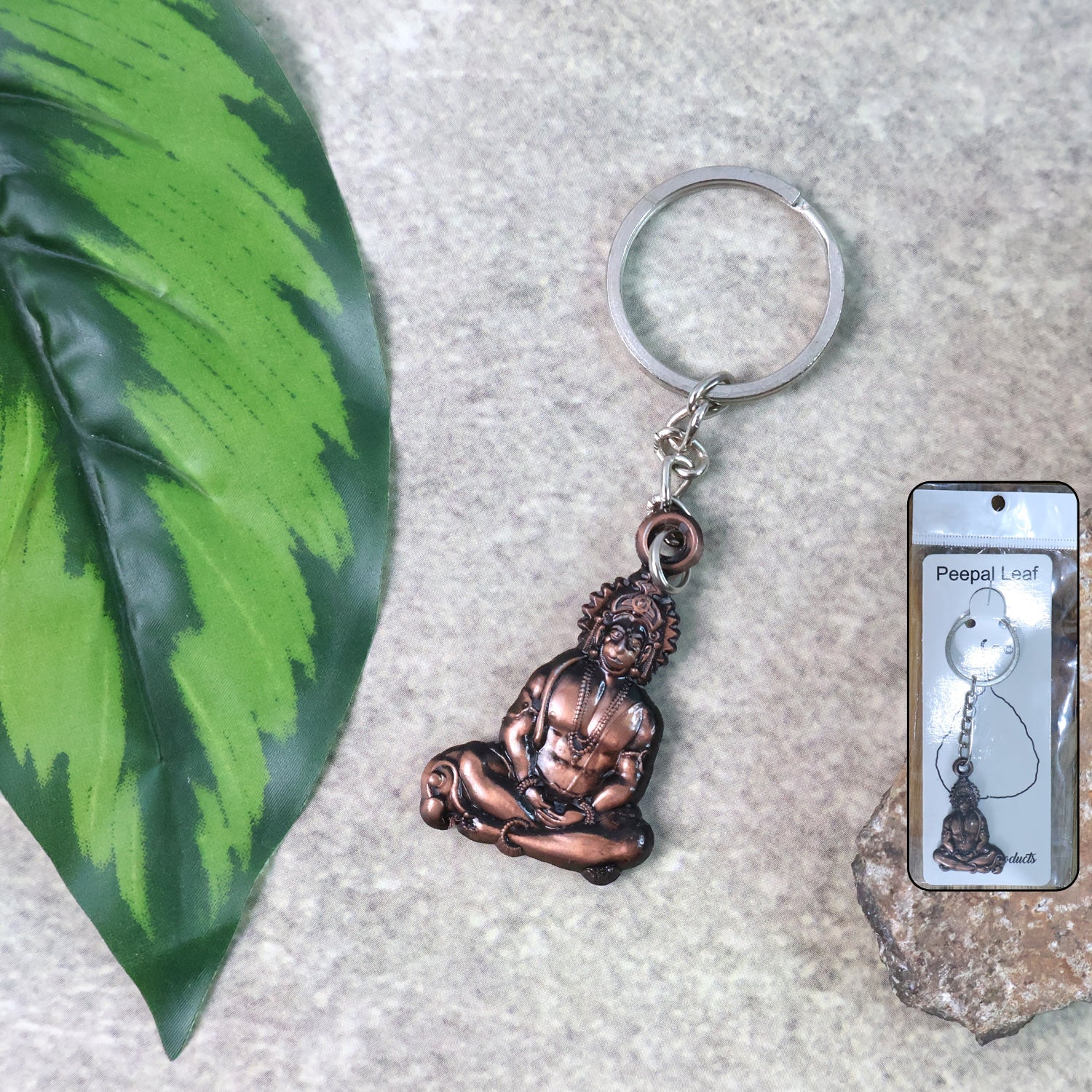 Lord Hanuman Sitting Pose Keychain (1 Pc)