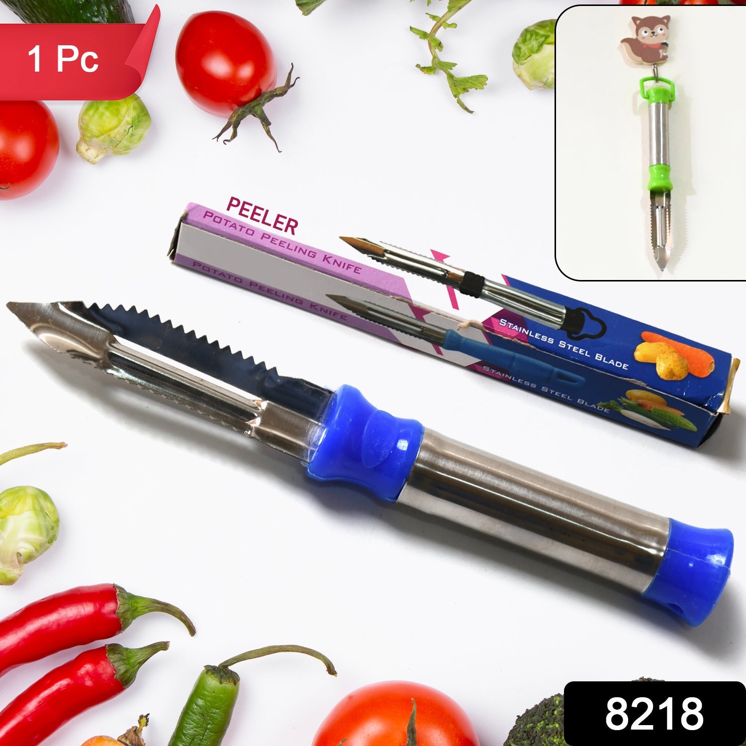 2-in-1 Vegetable Peeler (1 pc)