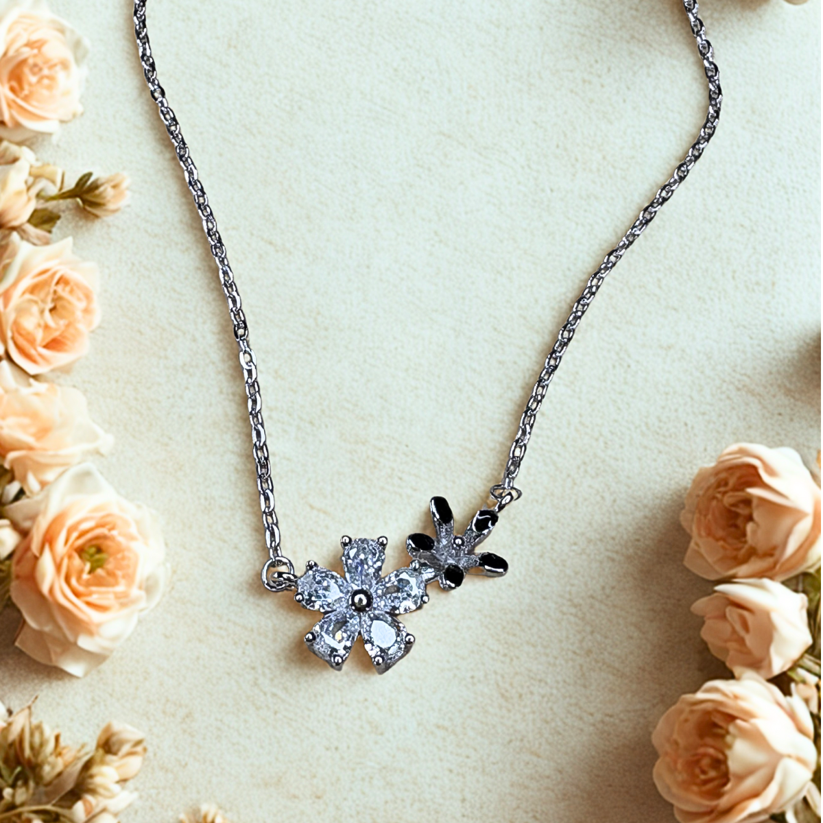 Blossom Whisper Floral Necklace