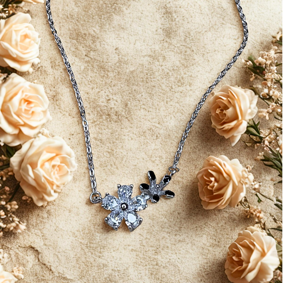 Blossom Whisper Floral Necklace