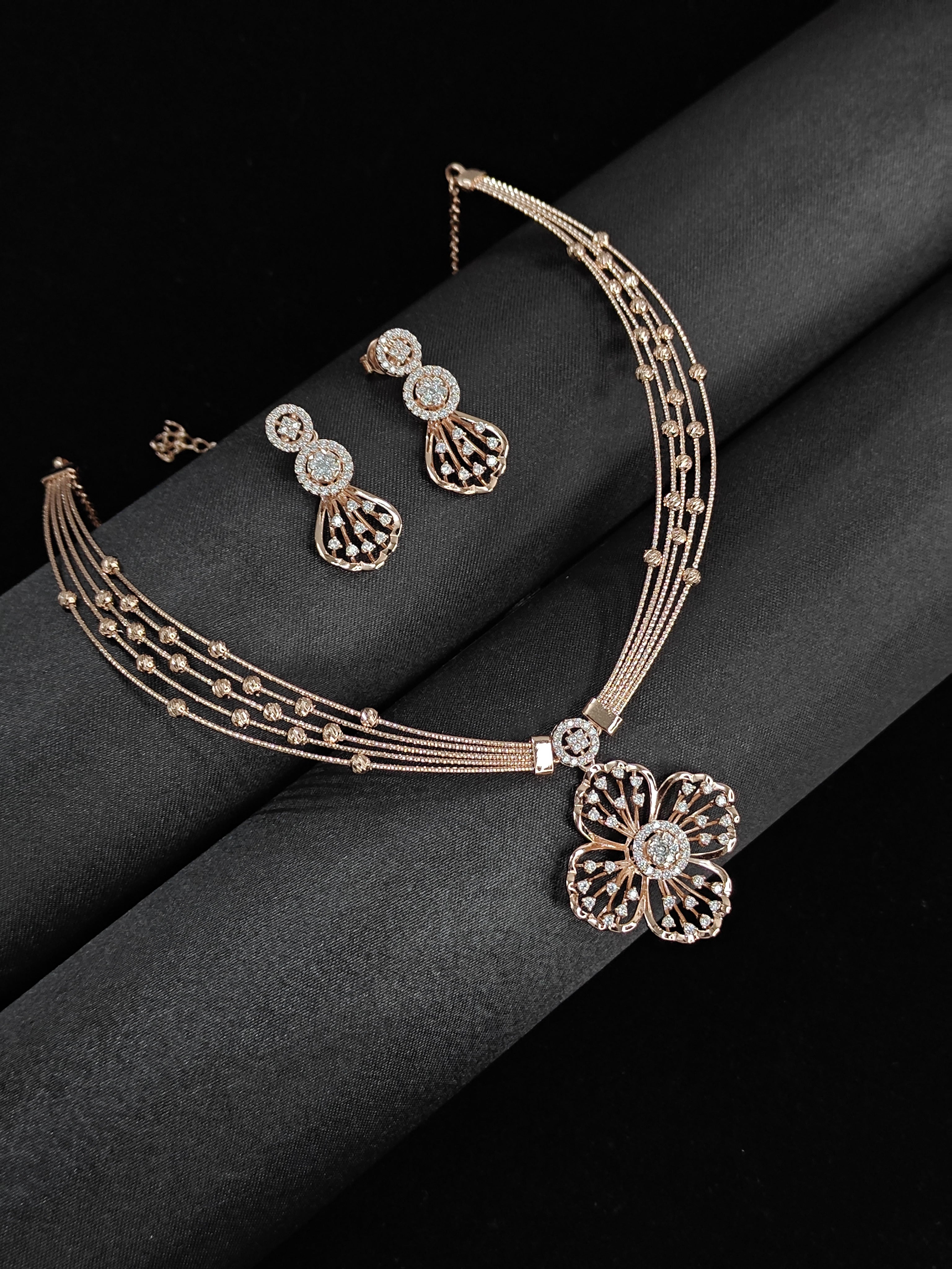 Blossom Radiance Necklace Set