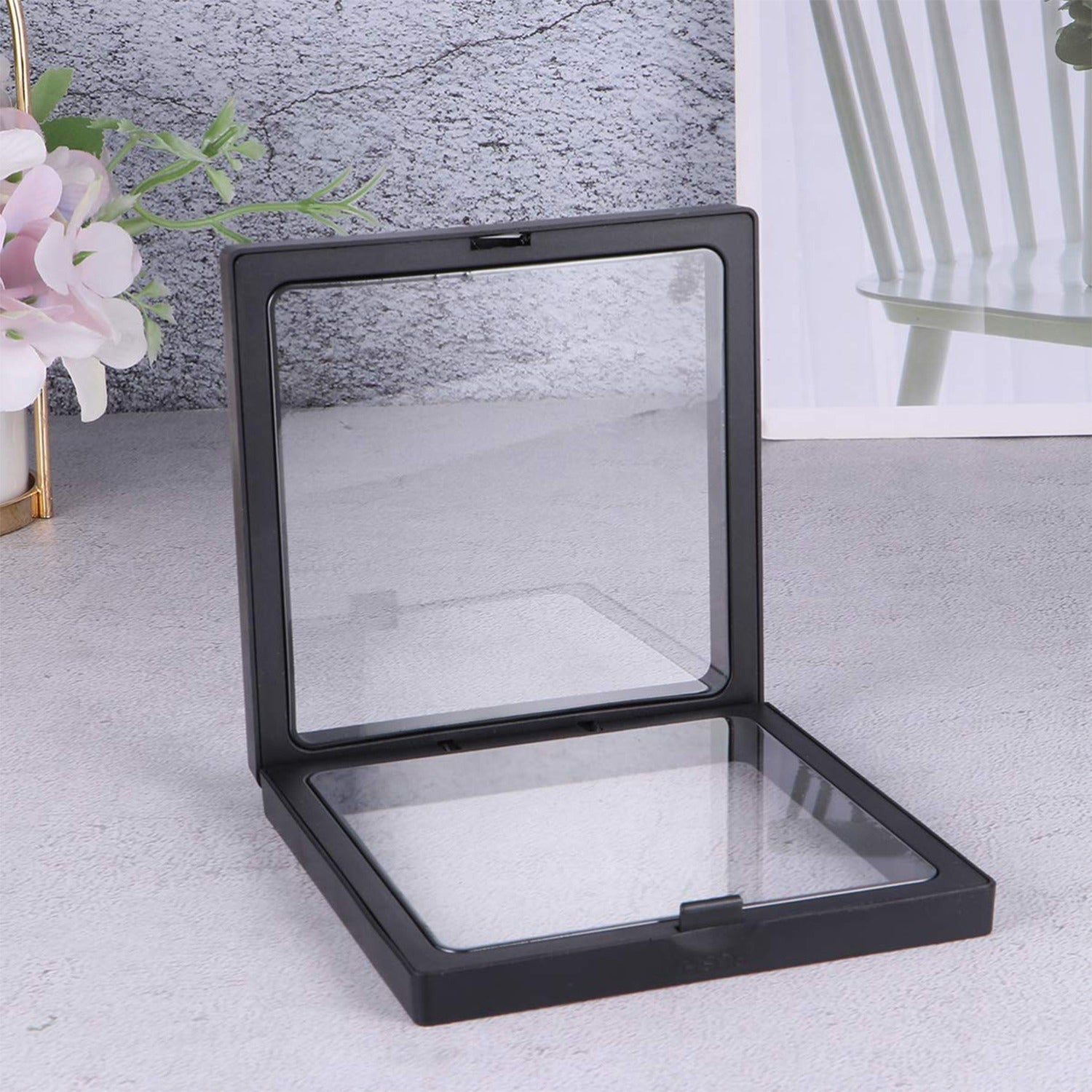 Transparent Jewellery Display Box (14x14 cm / 1 Pc)