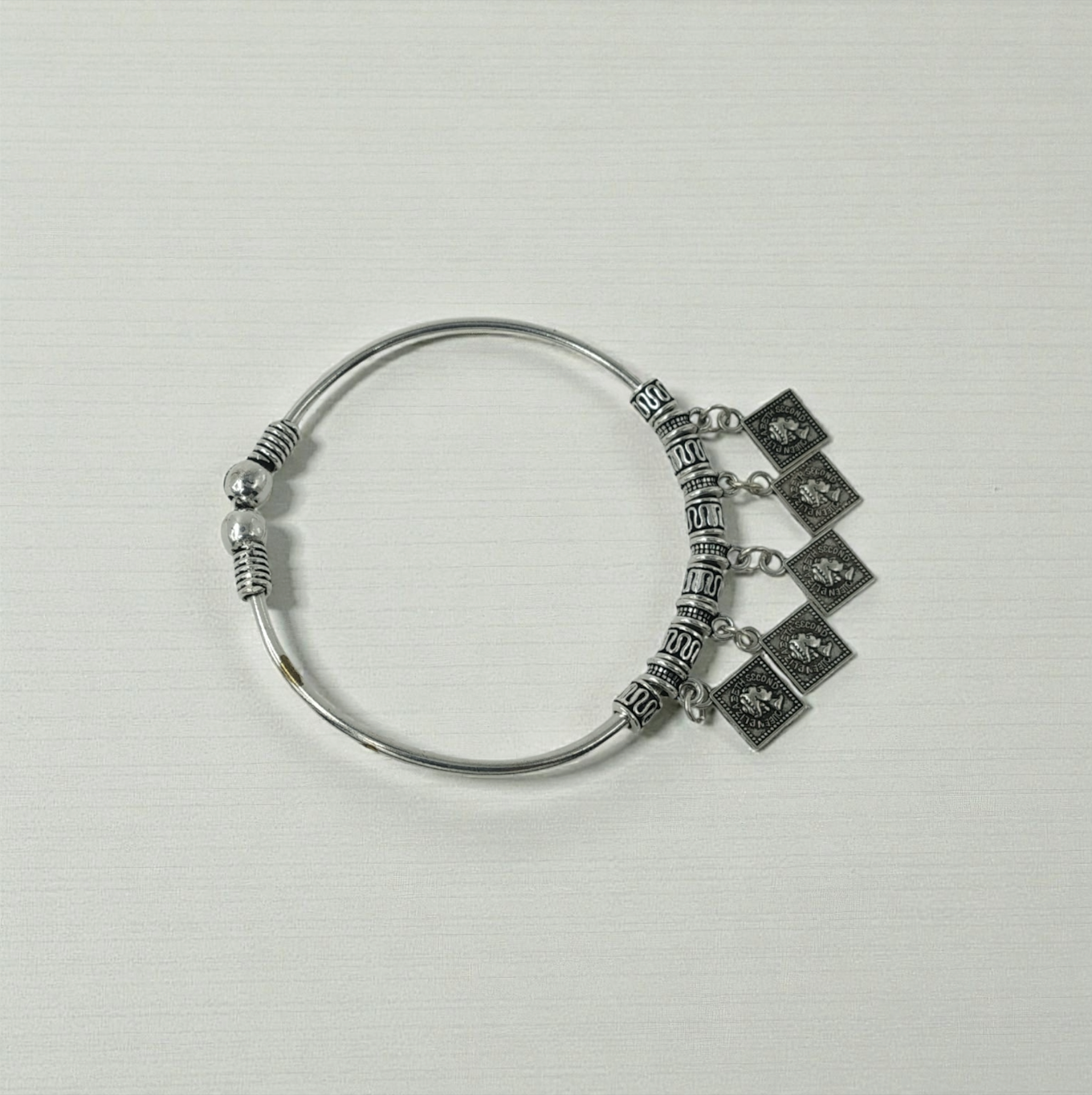 Ethnic Indian Style Open Cuff Bracelet